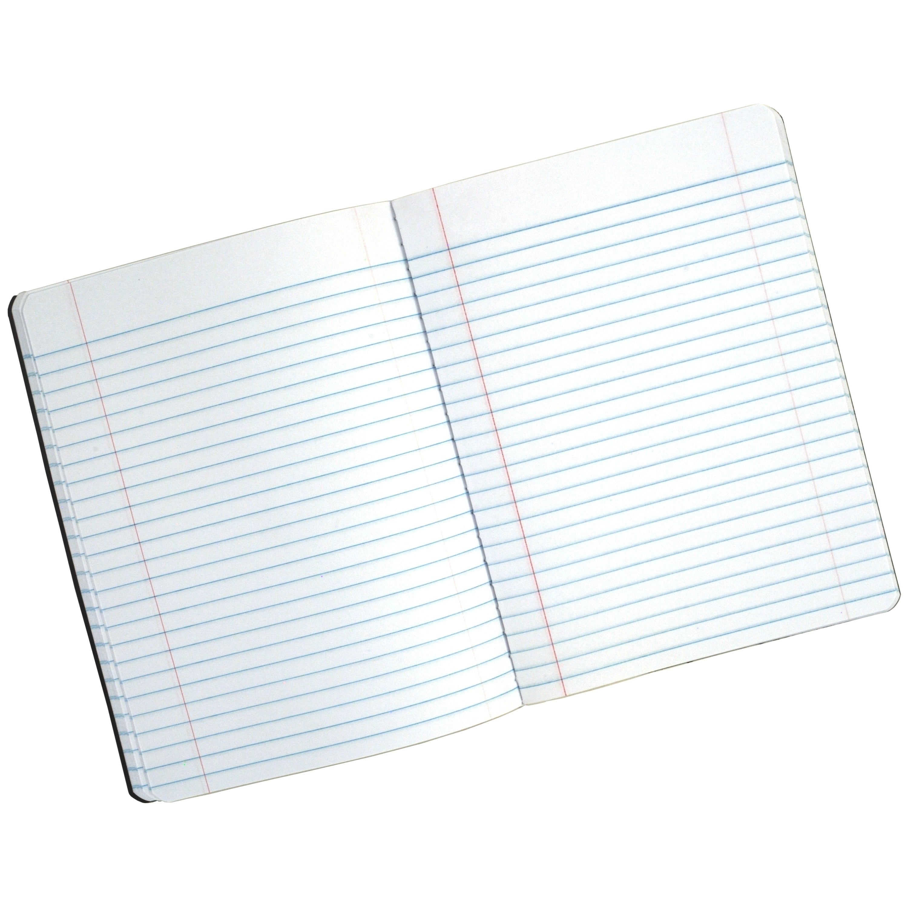 Exceed 80ct Gray Flannel Composition Book, CR 9.75 x 7.5 x 0.3