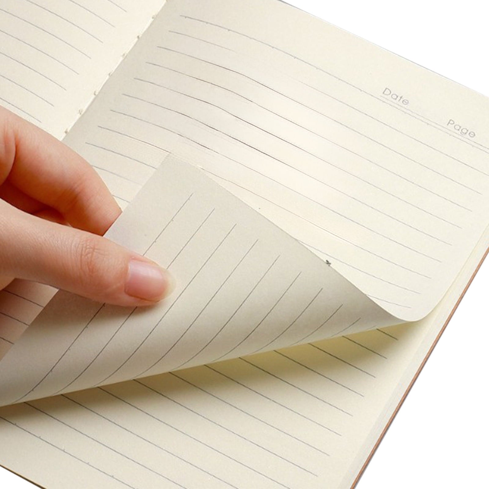 SHIMELE A5 Kraft Paper Notebook | Eco-Friendly Exercise Book | Durable Writing Pad | Lightweight & Portable | Perfect for Notes & Journals