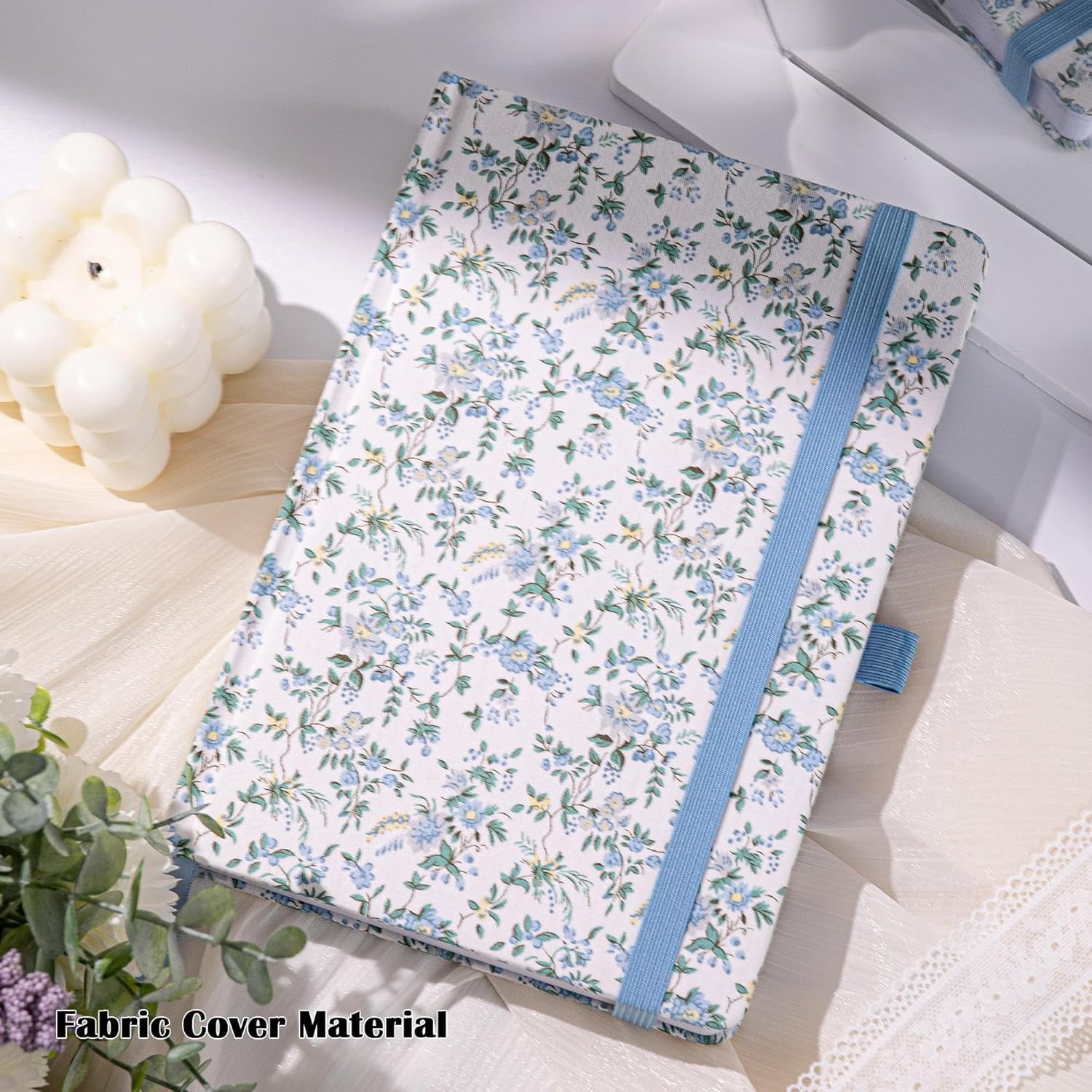 Lined Journal for Women, A5 College Ruled Notebook for Writing, 316 Numbered Pages Thick Paper, 8.4 X 5.8 In