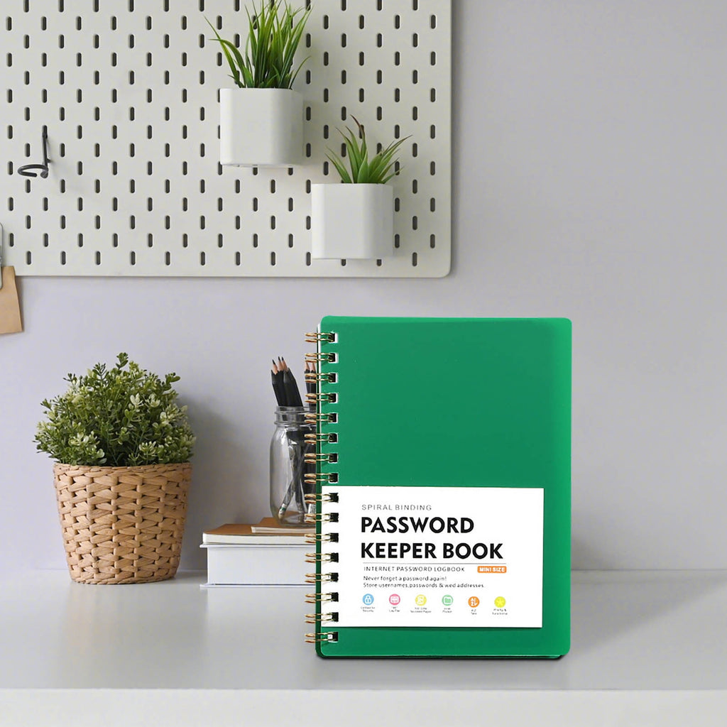 Small Notebook Hard Cover Mini Pocket Notebook Portable Mini Size Password Book A6 Loose Leaf Notebook With Thickened Feel Teen Adults Notebook for Back to College,Office Supplies