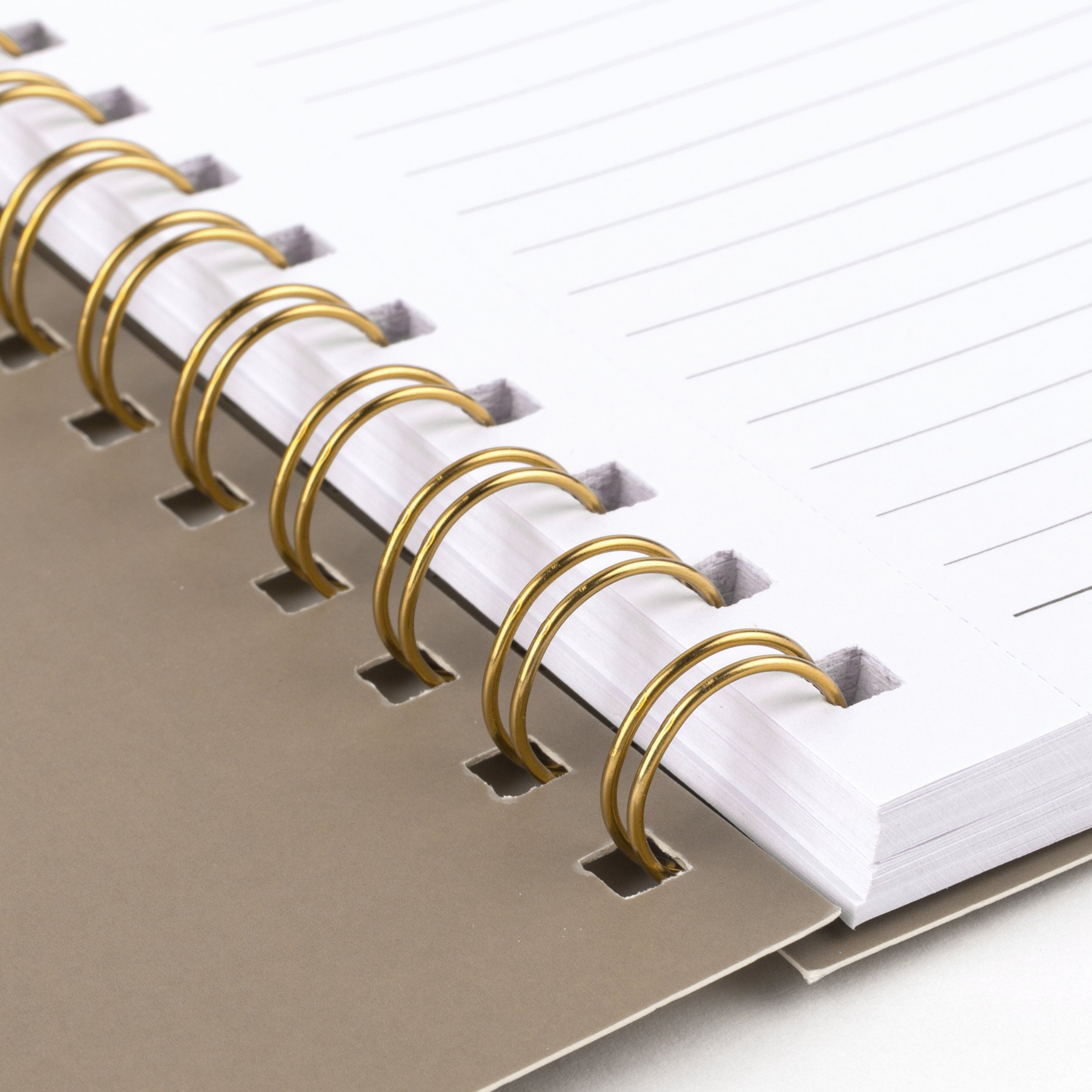 Cambridge Workstyle Notebook, 8" x 10", Timeless Taupe, Medium, Spiral, 80 Sheets
