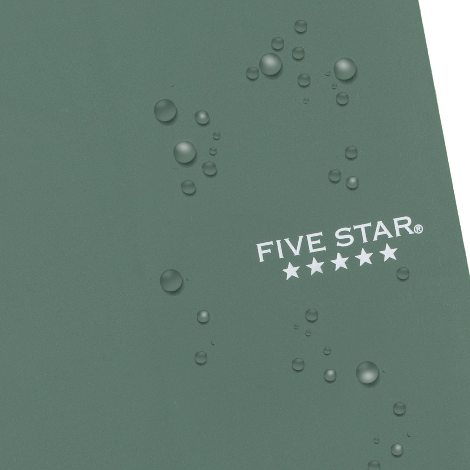 Five Star Personal College Ruled Notebook, 4.5" x 7", Seaglass Green, Poly, Spiral, 80 Sheets