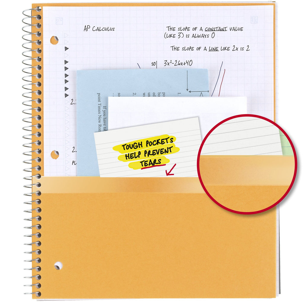 Five Star Spiral Notebook + Study App, 1 Subject, Graph Ruled, 8.5" x 11"