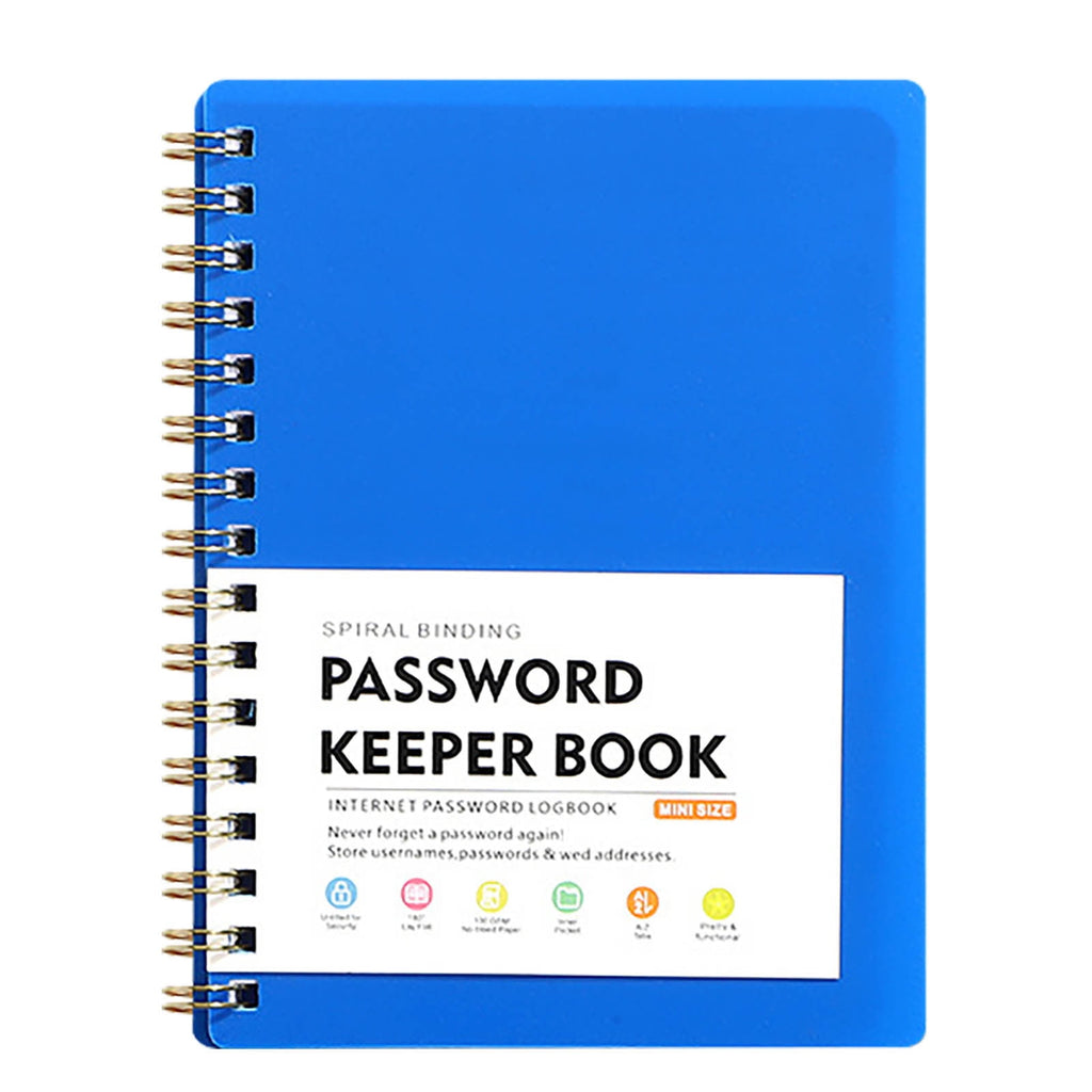 Small Notebook Hard Cover Mini Pocket Notebook Portable Mini Size Password Book A6 Loose Leaf Notebook With Thickened Feel Teen Adults Notebook for Back to College,Office Supplies