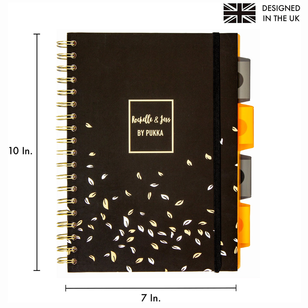 Pukka Pads Rochelle and Jess B5 Project Books - Assorted - Pack 3
