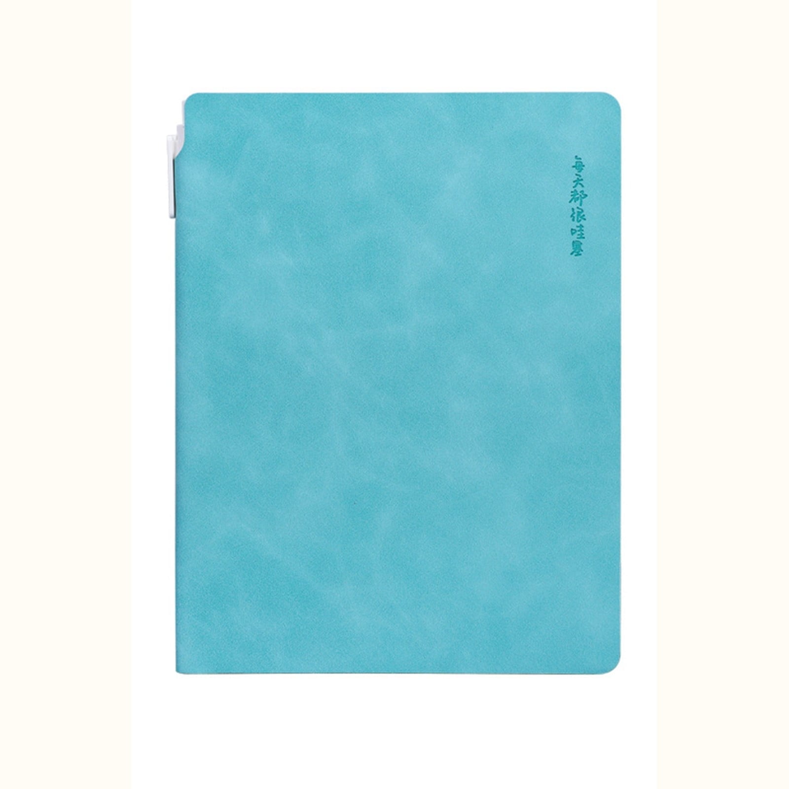 BAOPAI Executive A5 Notebook with Pen Made from Soft Sheep Leather Waterproof and Portable Ideal for Office Use Journaling and Note Taking