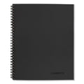 Cambridge Wire Bound Business Notebook, Wide/Legal Rule, Black Cover, 9.5" x 6.68", 80 Sheets