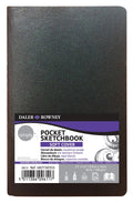 Daler-Rowney Simply... Sketchbook, Soft White, (100gsm), Softcover Binding, 48 Pages, 3.5" x 5.5"