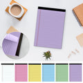 Horizontal Line Tear-Off Notepad | A3 A4 Memo Planner | High-Quality Bleed-Resistant Paper | Smooth Writing Texture | Bright Colors | 50 Sheets | Portable Compact Design