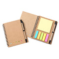 IHXUXE Office Accessories, Notepad And Notebook Office Study Supplies Kraft Paper Notepad Coil Book With Pen Notepad Student Office Notepad Tearable ,Office Supplies