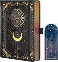 Lined Journal Hardcover A5 College Ruled Notebook 316 Numbered Pages for Writing