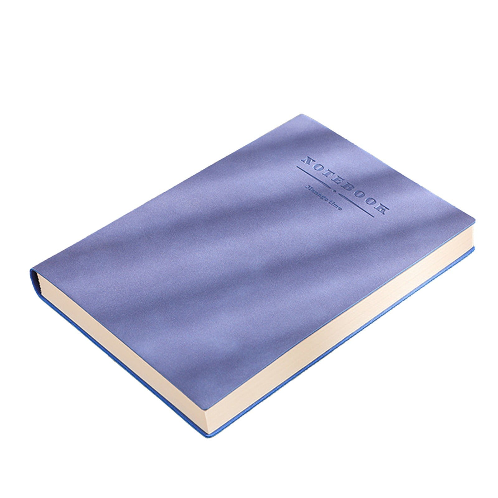 Mauxuk Premium Leather Hardcover Notebook - 360 Pages Thick Paper, Thread-Bound, College Ruled, Lays Flat, Inner Pocket, Ribbon Bookmark, Elastic Closure