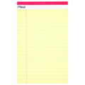 Mead Junior Legal Pads, 5" x 8", Canary Yellow, 4 Pack