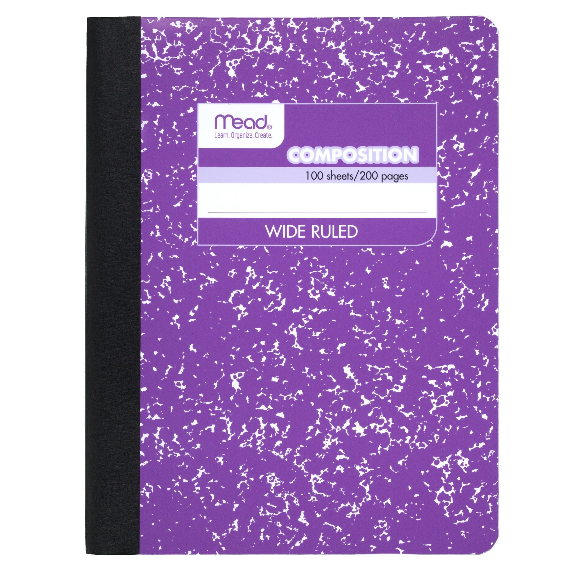 Mead Square Deal Color Composition Book Wide Ruled 100 Sheets 7 12 x 9 34 Purple