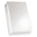 Natico Originals 30-418 Note Pad With Cover  Silver