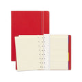 Notebook 1 Subject 1 Subject, Medium/College Rule, Red Cover, 8.25 x 5.81, 112 Sheets