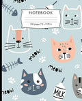 Notebook: Dabbing Unicorn Pattern Hand Writing Paper. 100 pages handwriting book 7.5 x 9.25 inches for practice writing. (Paperback)
