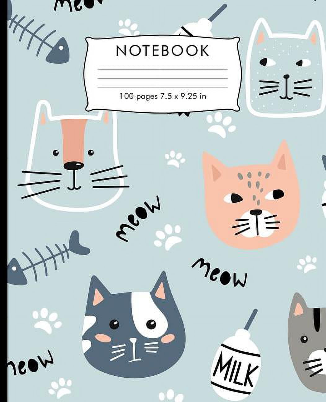 Notebook: Dabbing Unicorn Pattern Hand Writing Paper. 100 pages handwriting book 7.5 x 9.25 inches for practice writing. (Paperback)