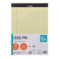 Pen + Gear Legal Pads, Canary Color Paper, 50 Sheets, Wide Ruled, 1 Count