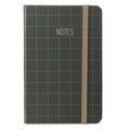 Pen+Gear Taupe Small Journal with Elastic Closure, 3.75" x 5.75", 80 Ruled Pages