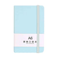 Small Notebook 1-Pack - A6 Hardcover Pocket Notebook , College Ruled Notebook, 100 GSM Acid-Free Paper, Inner Pocket, 3.6" × 5.7"
