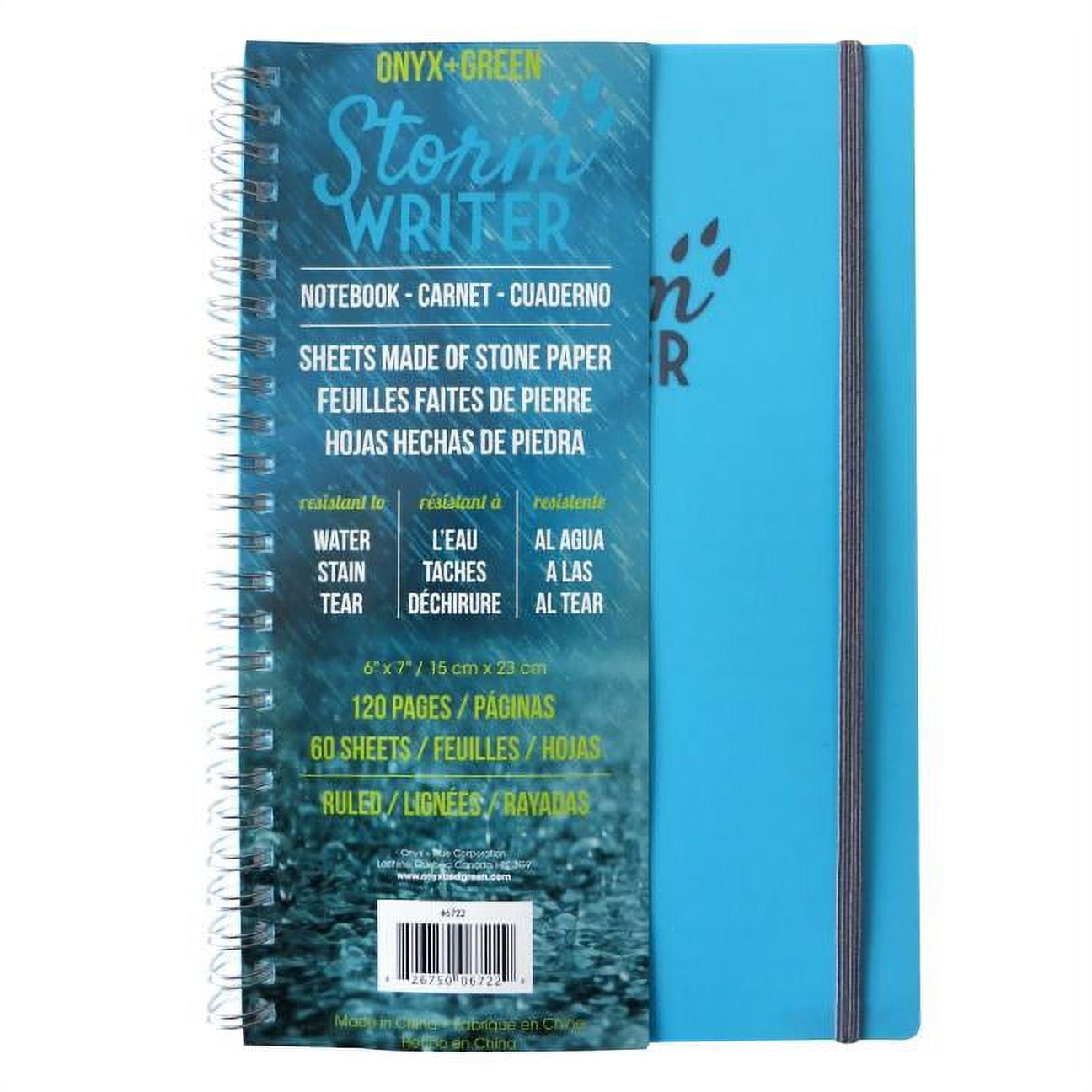 Storm Writer Notebook, 6x8.75m 60 Ruled Sheets (Other)