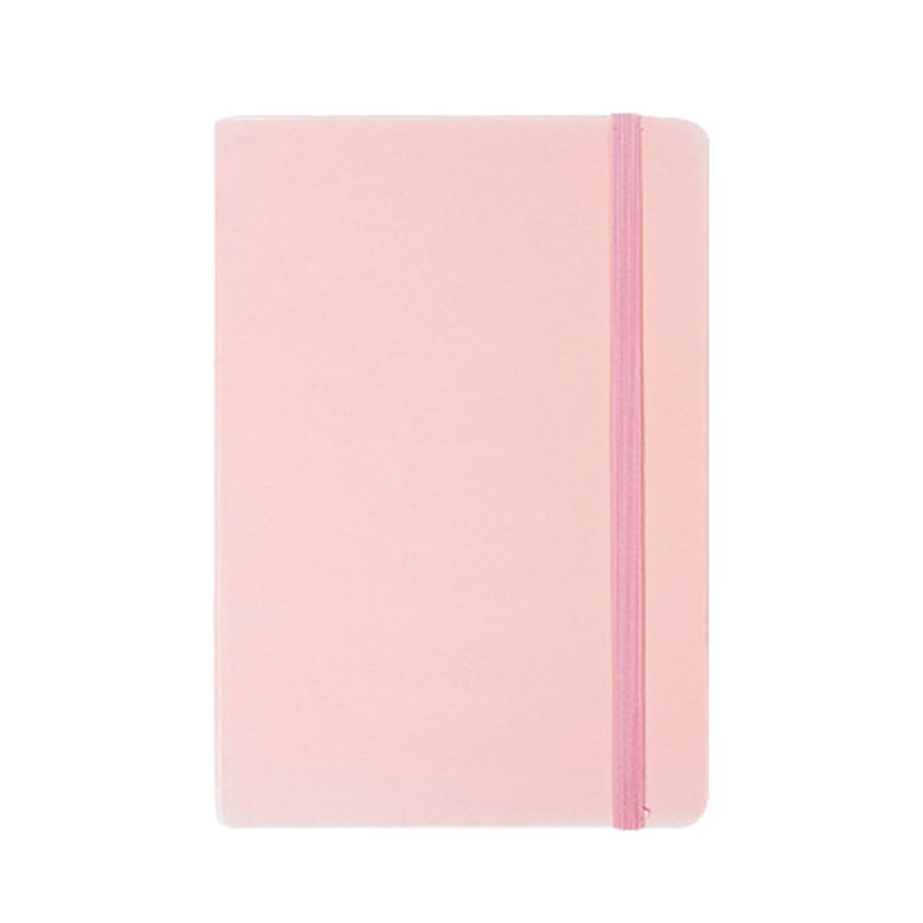 Toolix Notebook Ins Style Macaron Solid Color Notebook A7 Light Pink