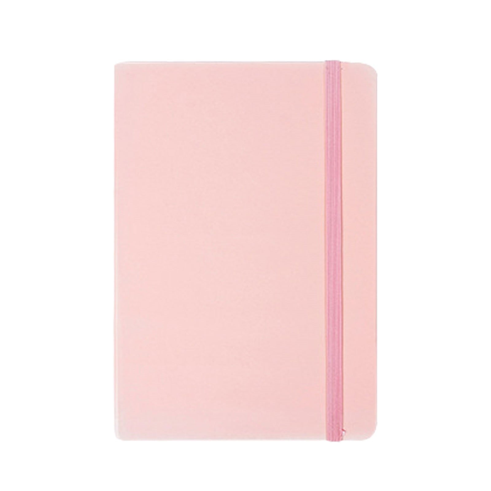 Toolix Notebook Ins Style Macaron Solid Color Notebook A7 Light Pink