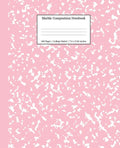 Young Dreamers Press Marble Composition Notebooks (Paperback), 7.5" x 9.25", 50 Sheets