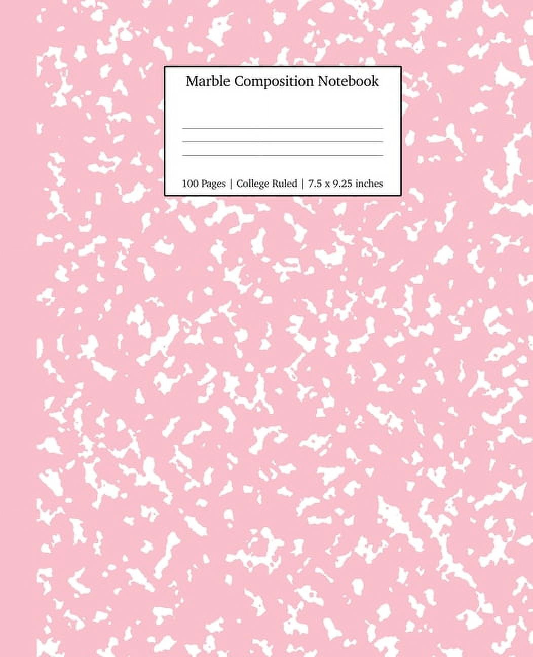 Young Dreamers Press Marble Composition Notebooks (Paperback), 7.5" x 9.25", 50 Sheets