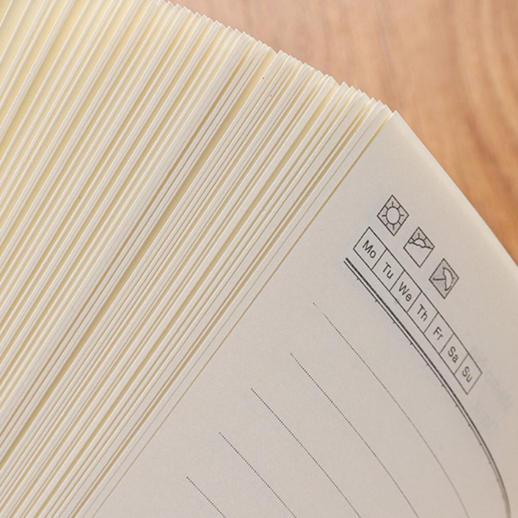 Mauxuk Premium Leather Hardcover Notebook - 360 Pages Thick Paper, Thread-Bound, College Ruled, Lays Flat, Inner Pocket, Ribbon Bookmark, Elastic Closure
