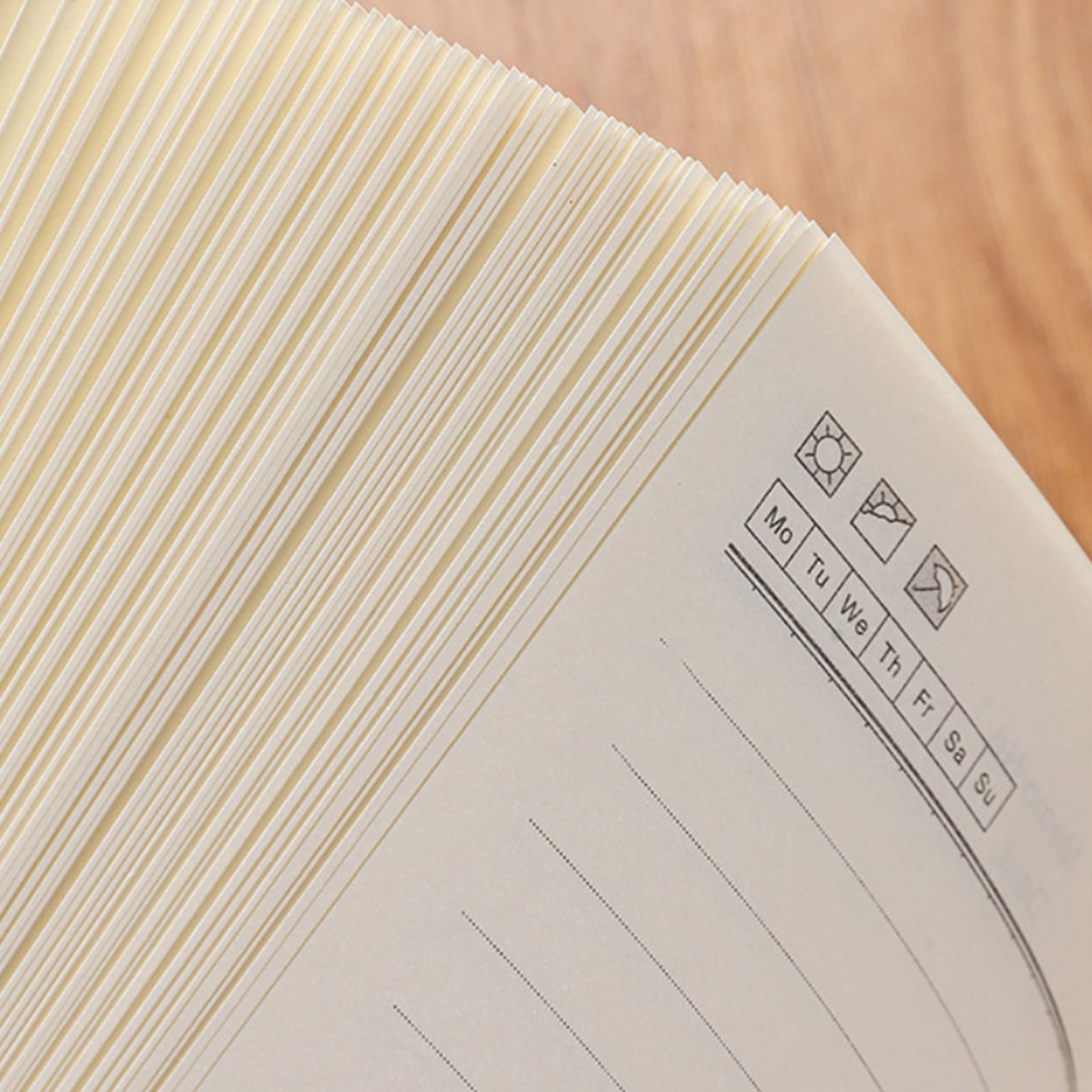 Mauxuk Premium Leather Hardcover Notebook - 360 Pages Thick Paper, Thread-Bound, College Ruled, Lays Flat, Inner Pocket, Ribbon Bookmark, Elastic Closure