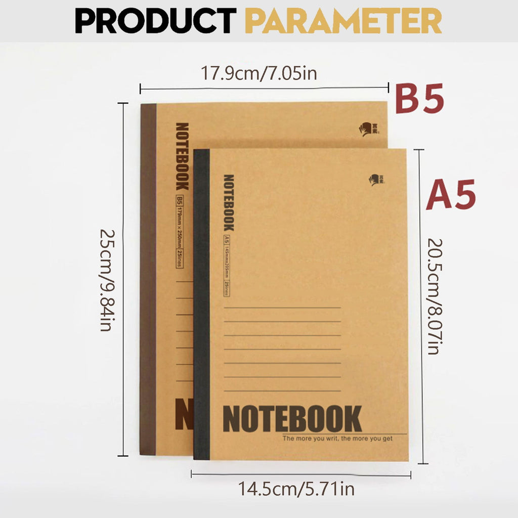 A5 Or B5 Composition Notebook,Journals College Ruled Notebooks With Rainbow Spines Small Lined Composition Book For Home Composition Notebook