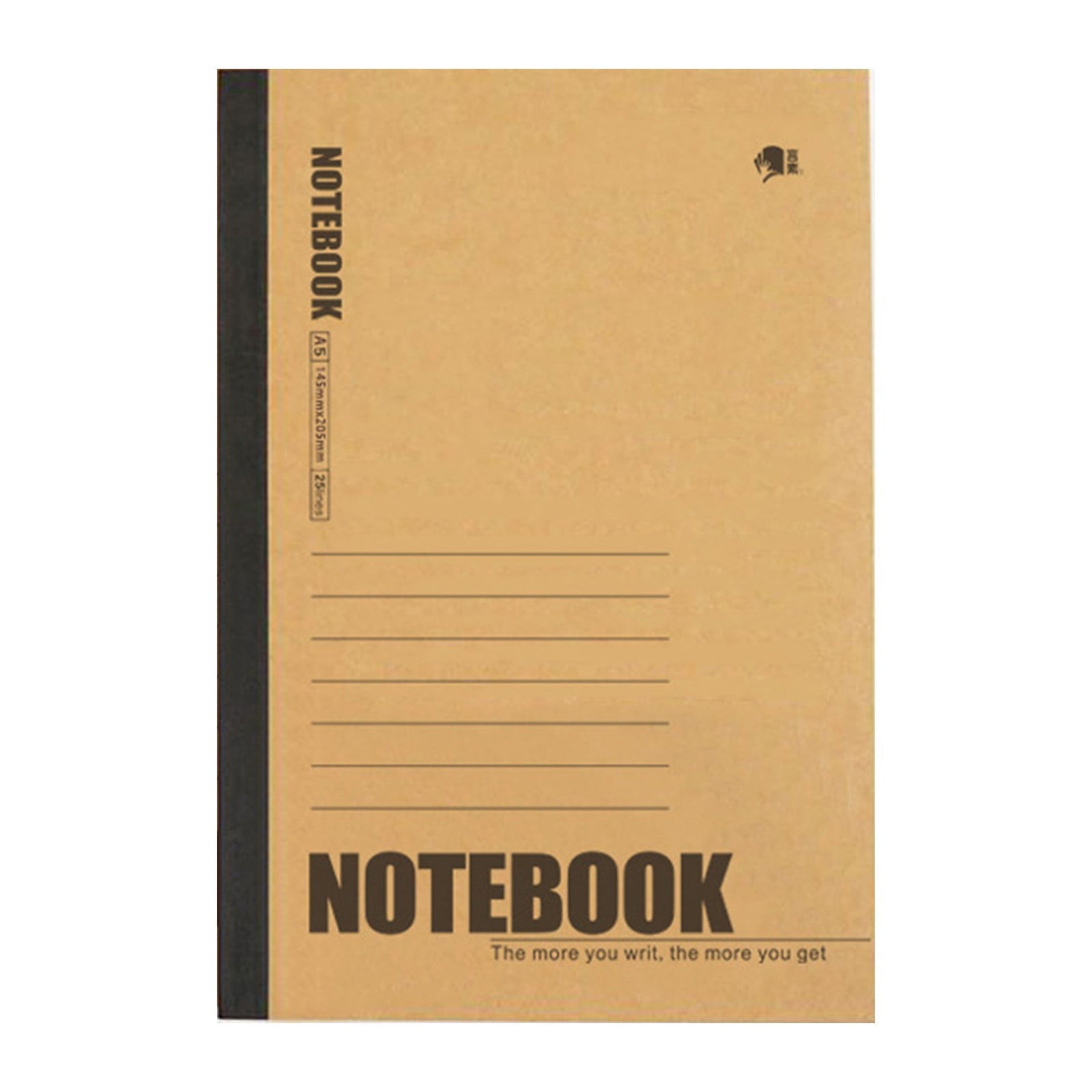 A5 Or B5 Composition Notebook,Journals College Ruled Notebooks With Rainbow Spines Small Lined Composition Book For Home Composition Notebook