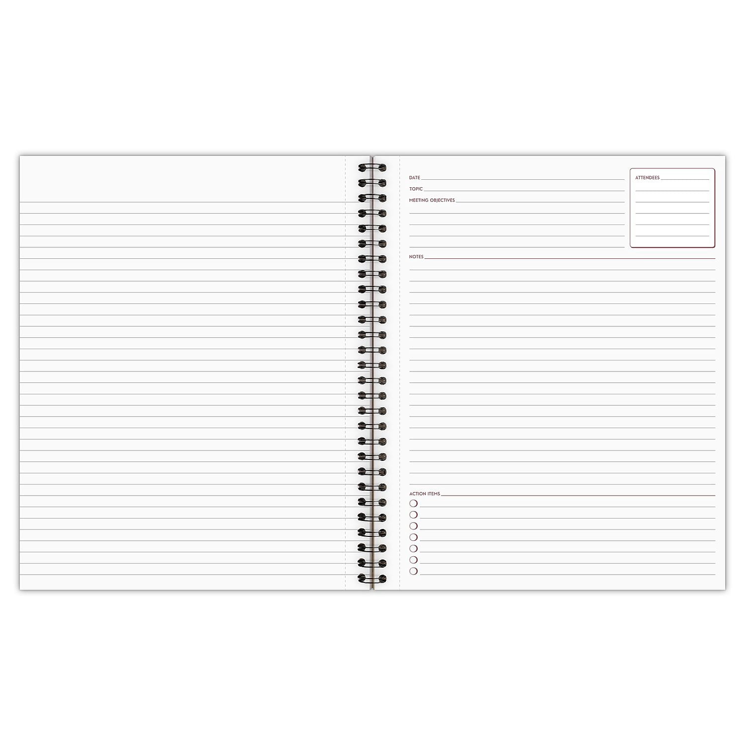 Mead Cambridge Limited Meeting Notebook, 80 Pages