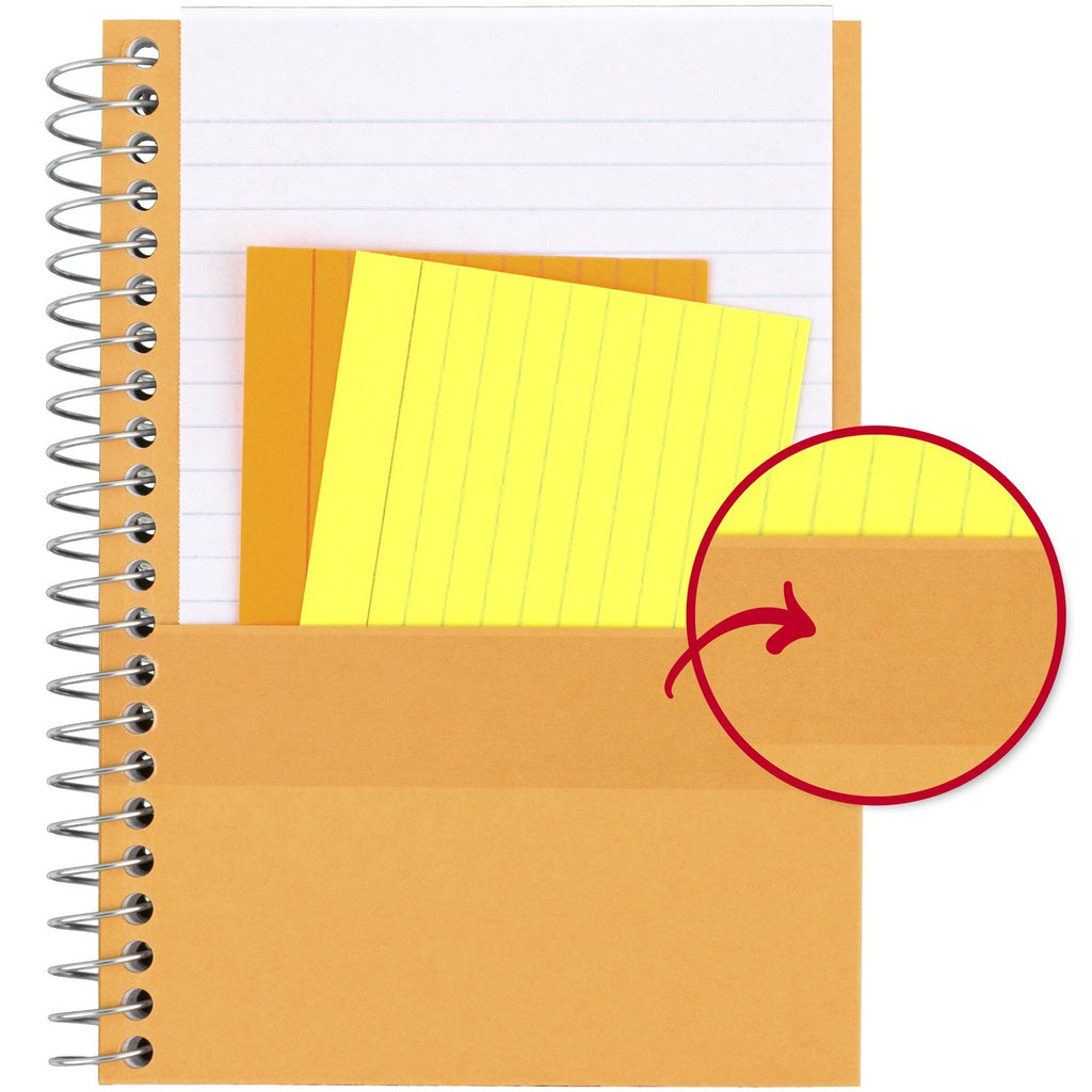 Five Star Personal College Ruled Notebook, 4.5" x 7", Seaglass Green, Poly, Spiral, 80 Sheets