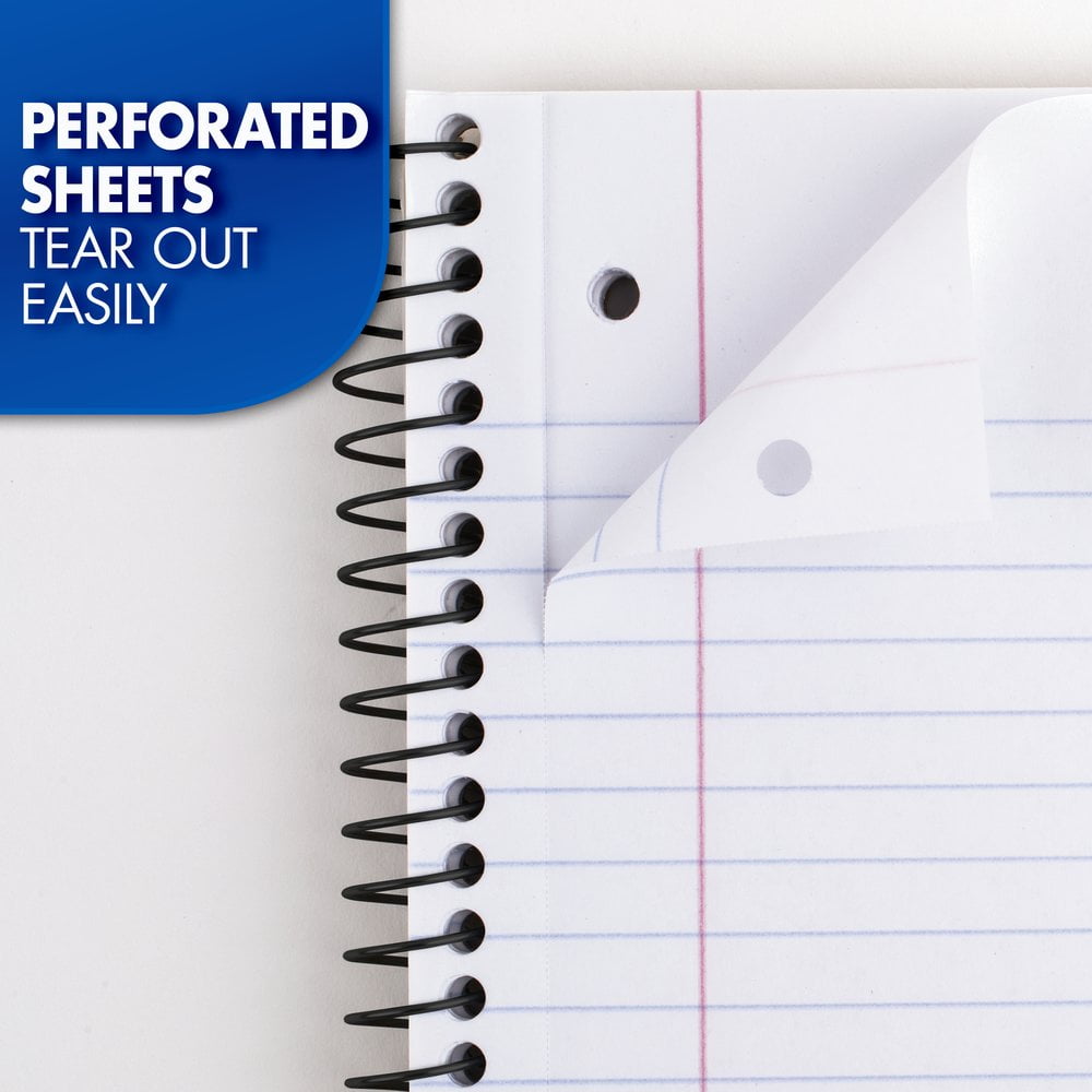 Mead Spiral Notebook, 1 Subject, College Ruled, 8 1/2" x 11", Green (820204FB-WMT)