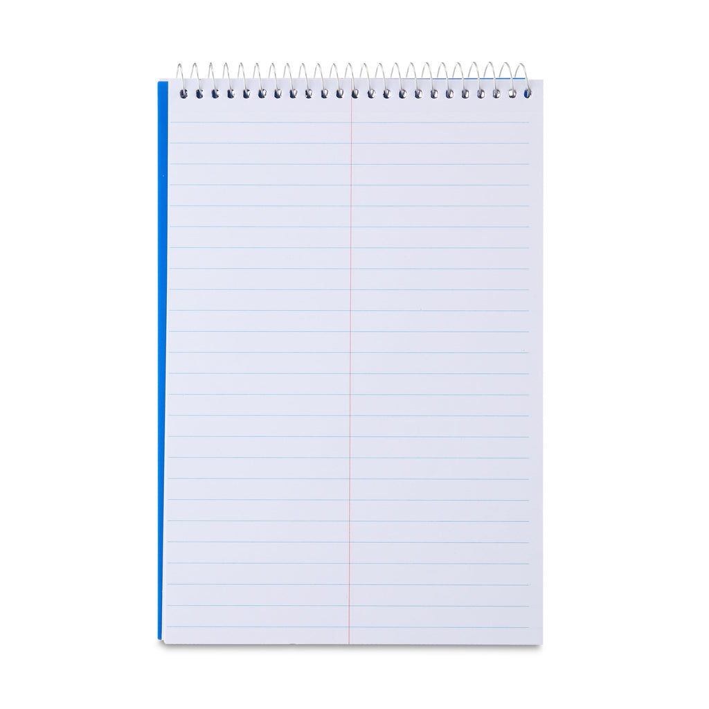 Pen+Gear Gregg Ruled Poly Notebook, Blue, 6" x 9", 80 Sheets, 160 Pages