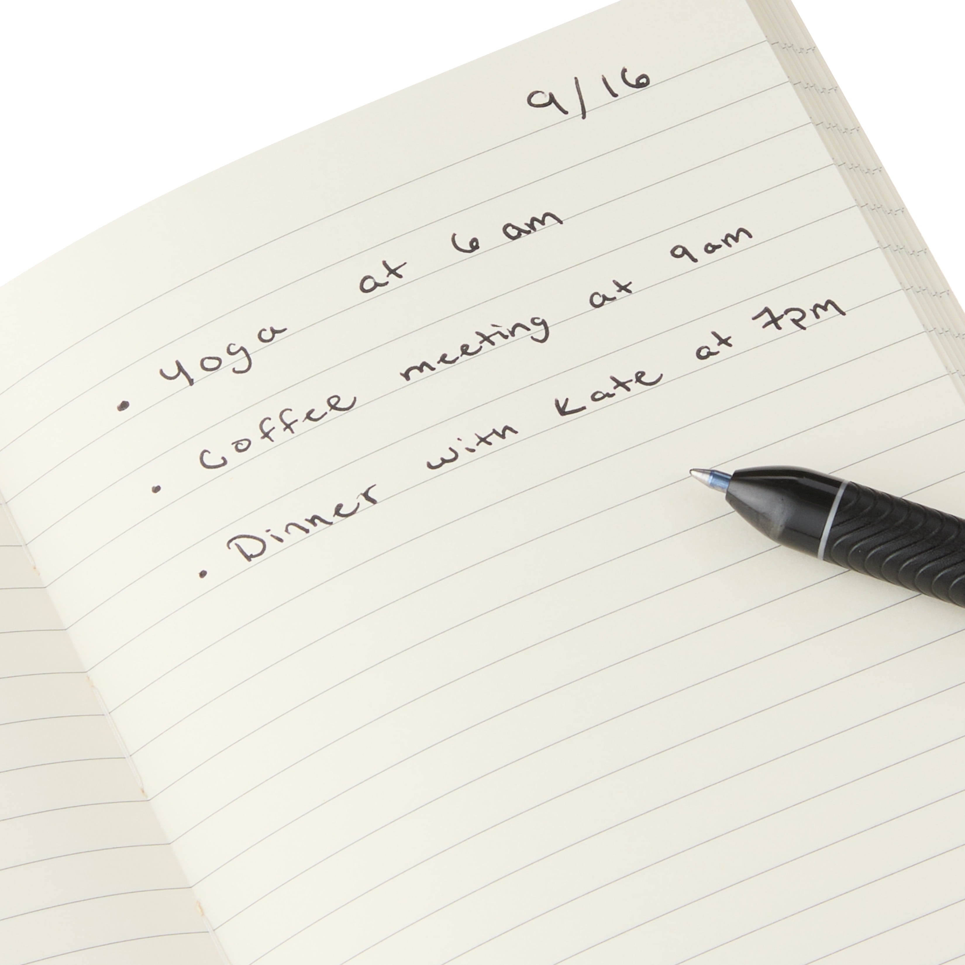 (2 pack) Pen+Gear Poly Notebooks, Black & White, 5.75" x 4.2", 80 Ruled Pages, 2 Count