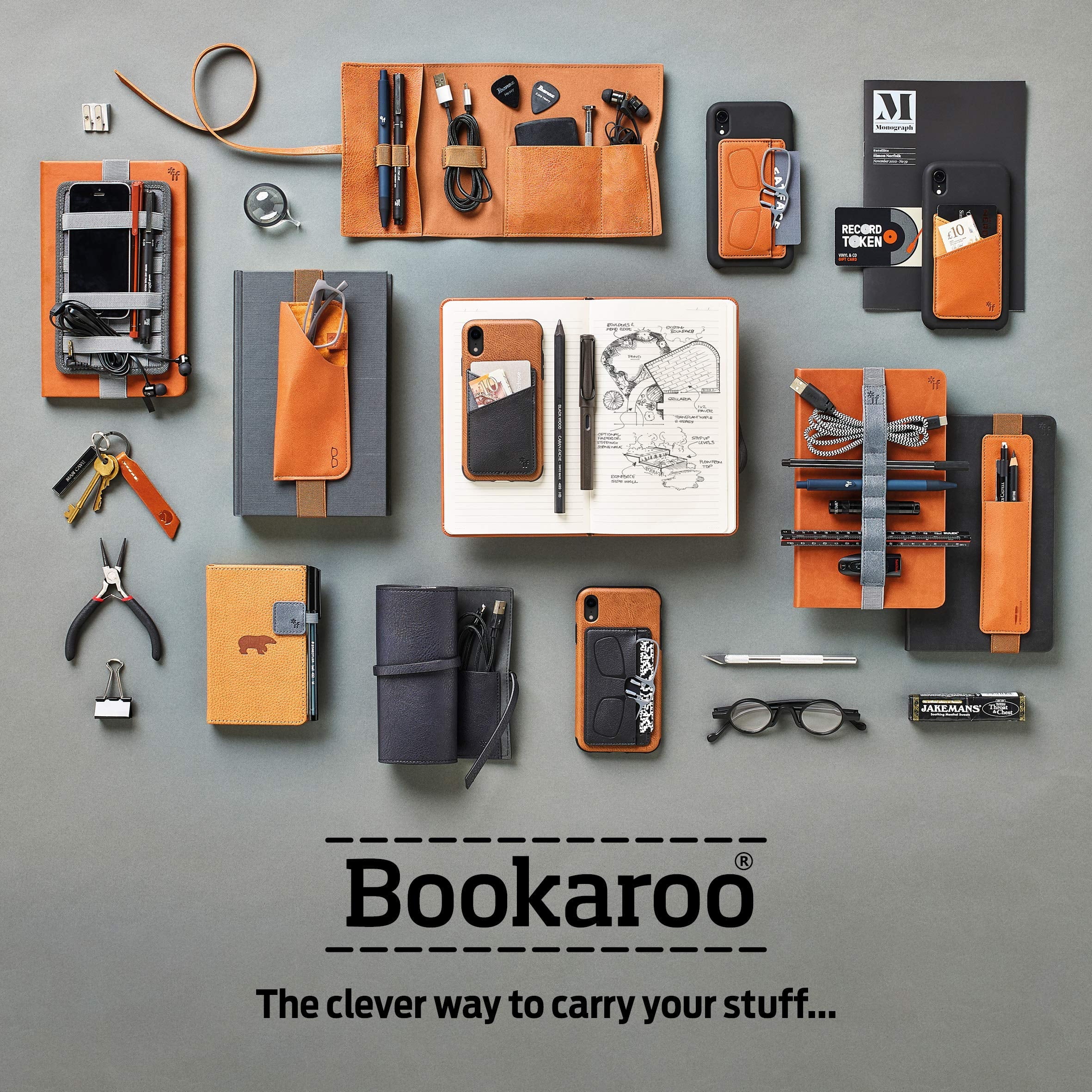 Bookaroo Notebook Tidy Rose Gold (Other)