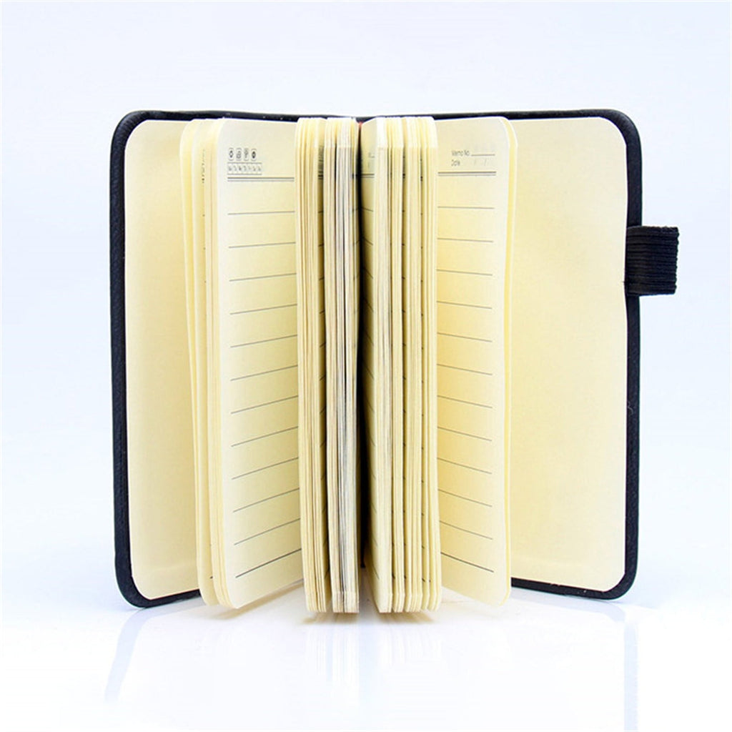 Mini Hardcover Notebook (College Ruled Journal, Pen Loop), Mini Memo Notebook Fits Petite Purses, Pocket Small Notebook Journals Mini Cute Memo Notepad Hardcover College(#A), By Meiiso