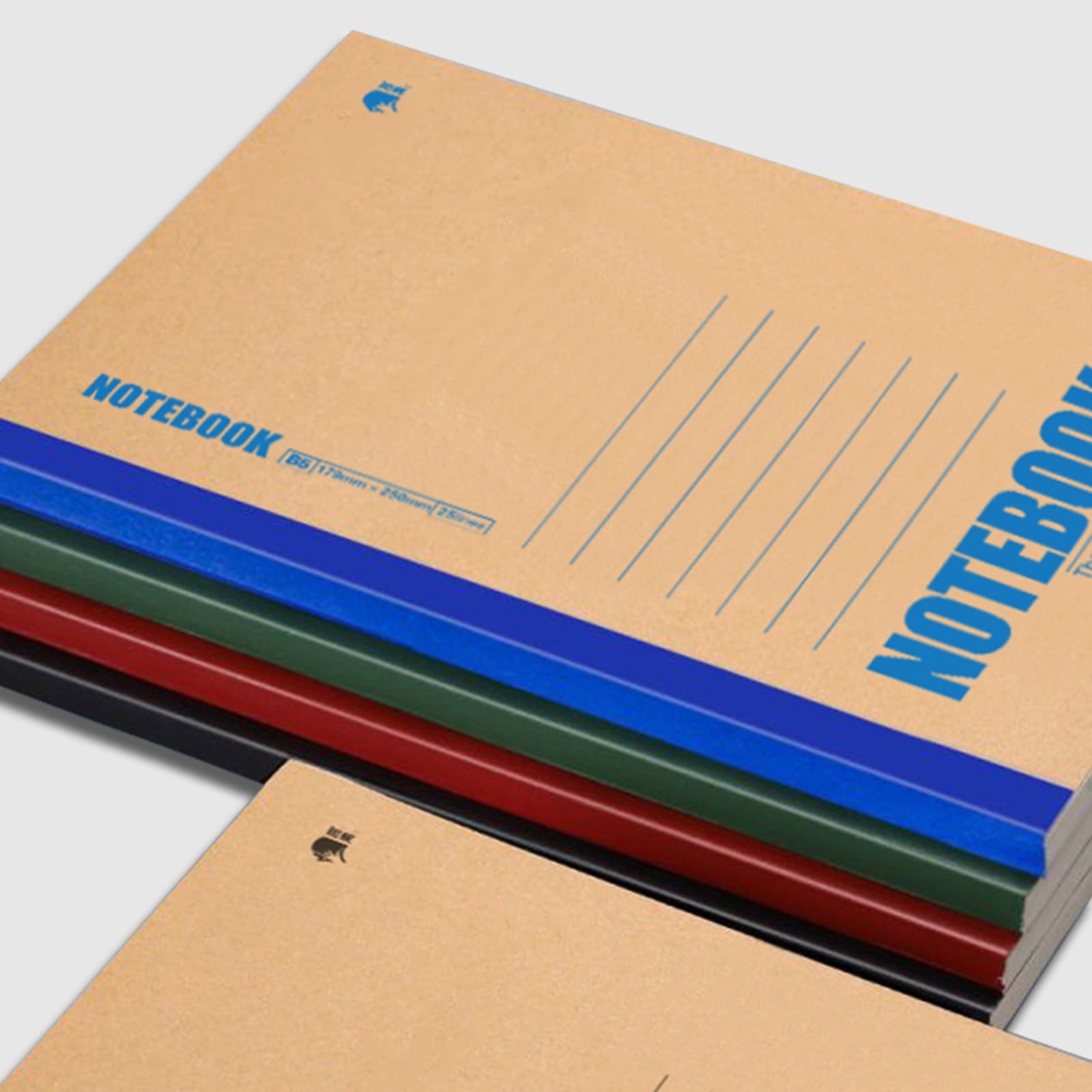 A5 Or B5 Composition Notebook,Journals College Ruled Notebooks With Rainbow Spines Small Lined Composition Book For Home Composition Notebook