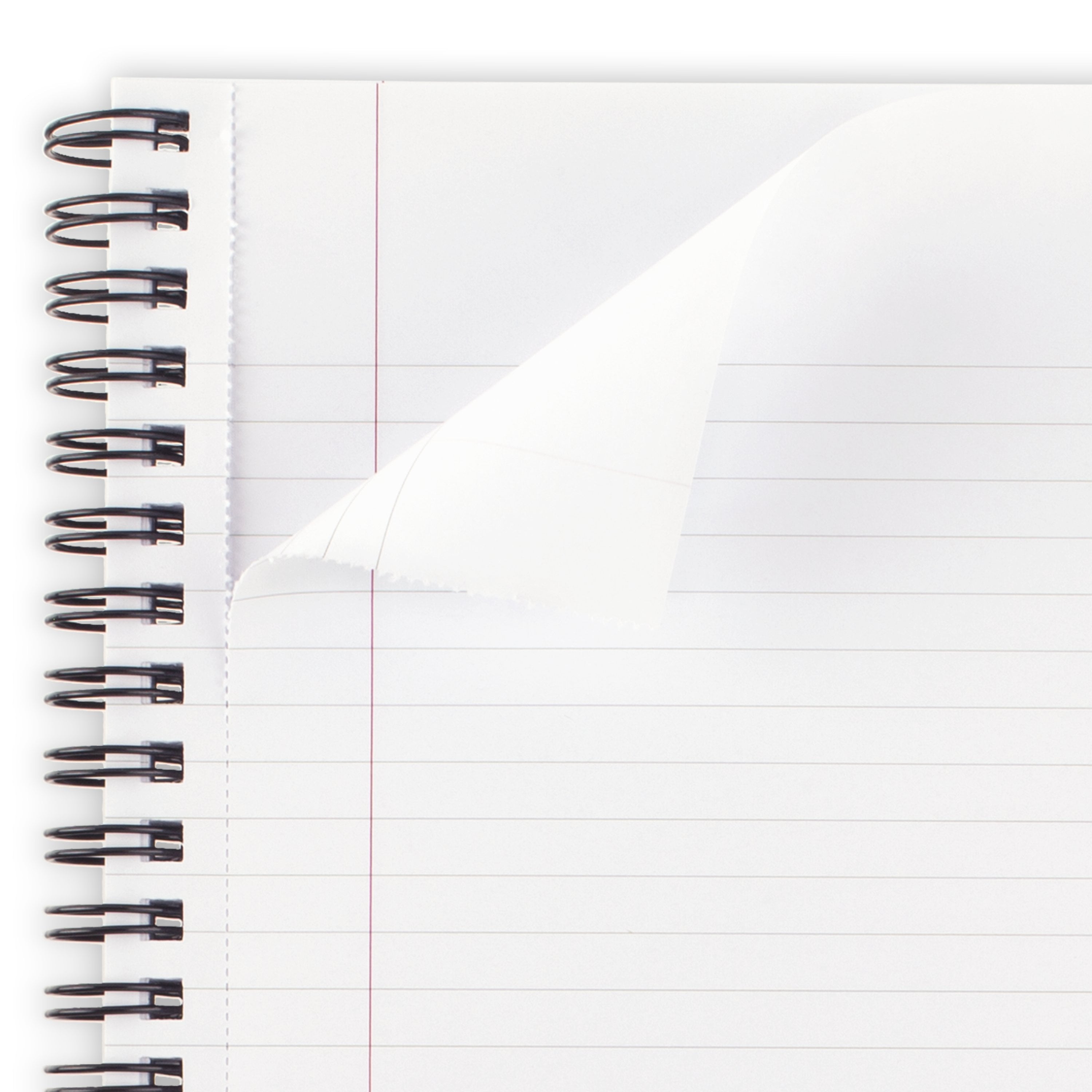 Cambridge Limited Metallic Business Notebook, 6.5" x 8.25", Gunmetal, Flexible Cover, Wirebound, 80 Sheets