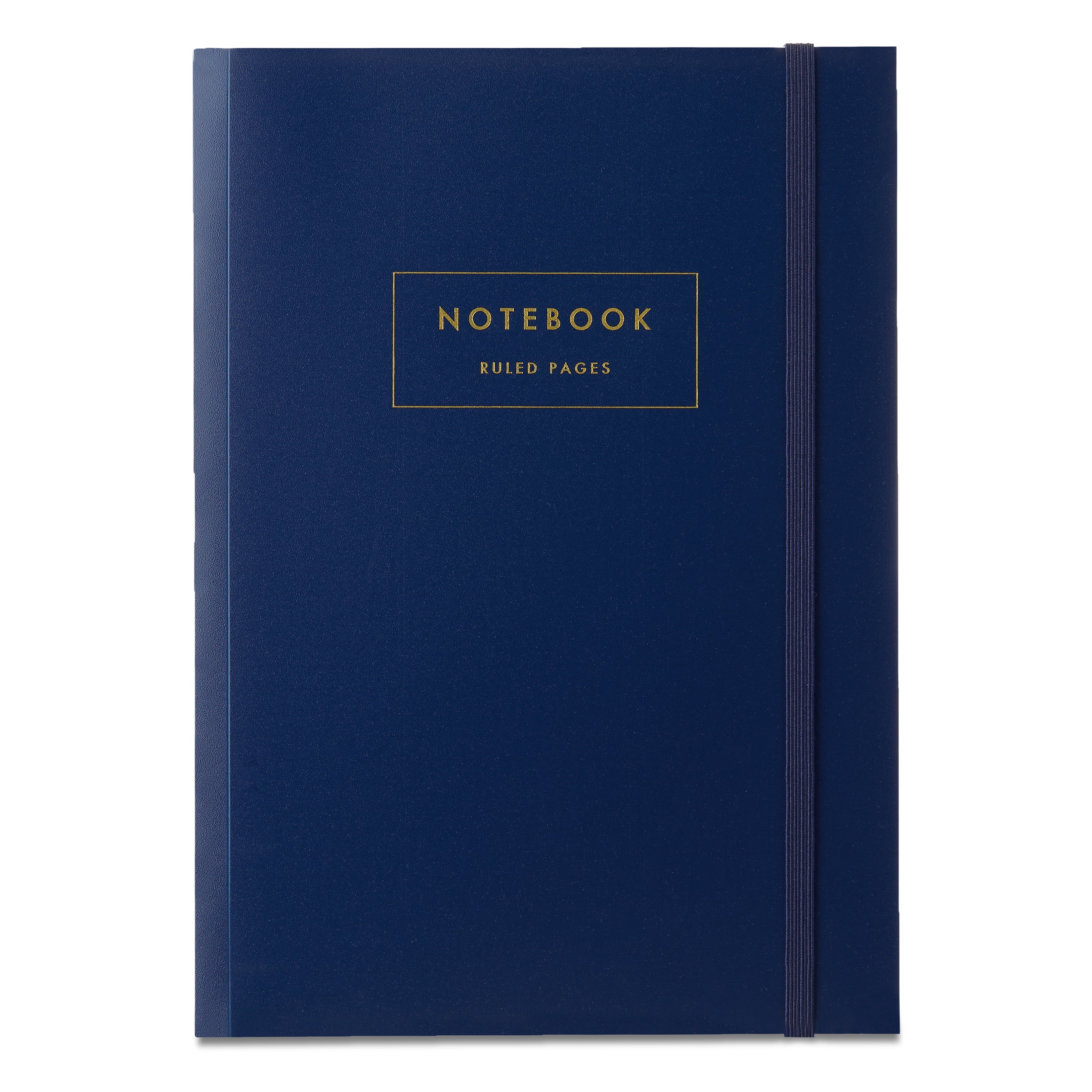 Pen+Gear Poly Notebook, Blue, 7" x 9.87", 80 Ruled Pages