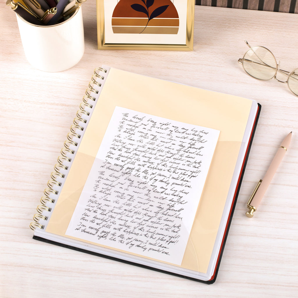 West Village by Mead™ hardcover notebook, 160 pages, large, 9" x 11"