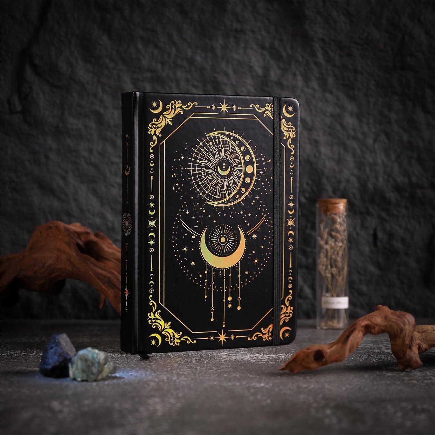 Lined Journal Hardcover A5 College Ruled Notebook 316 Numbered Pages for Writing