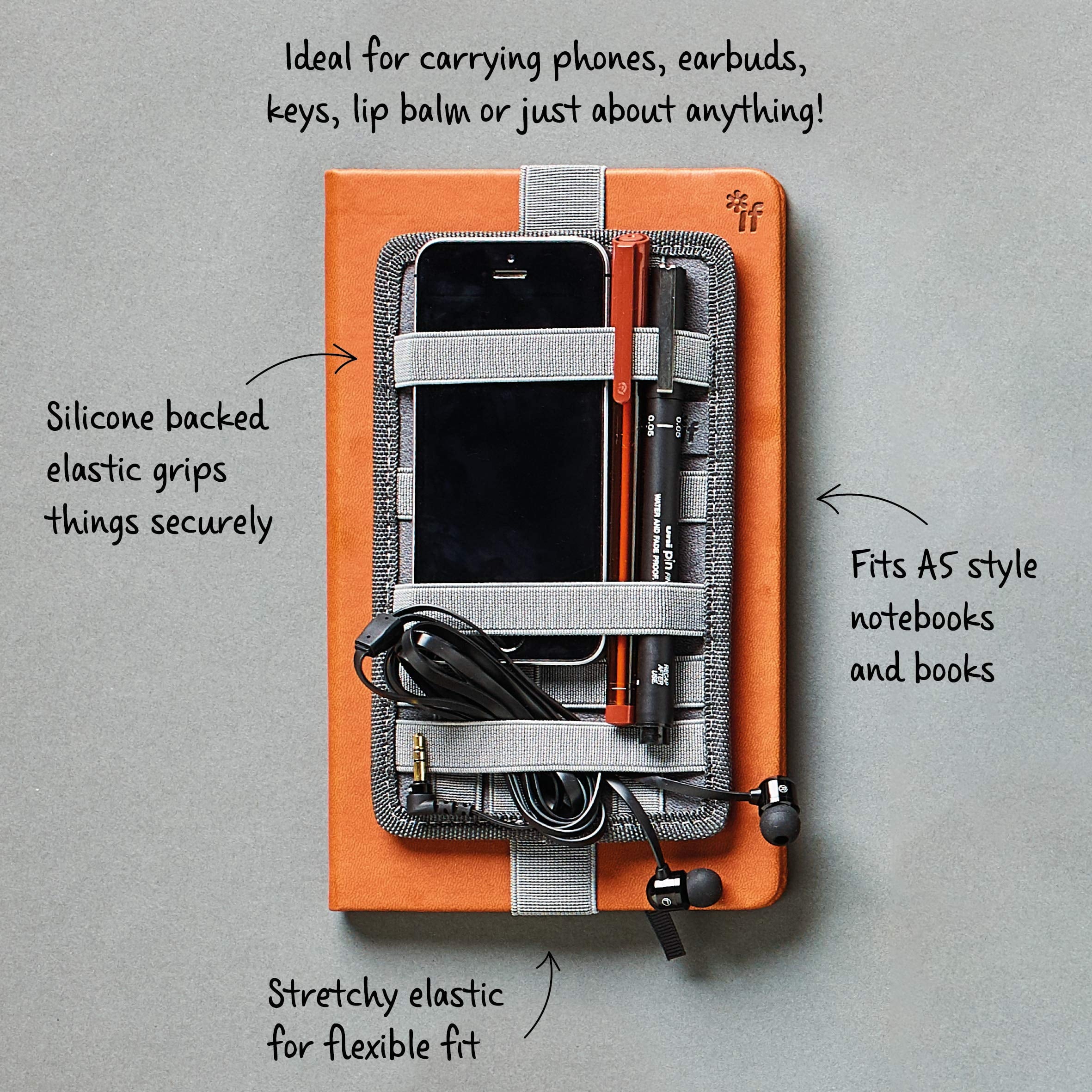 Bookaroo Notebook Tidy Rose Gold (Other)