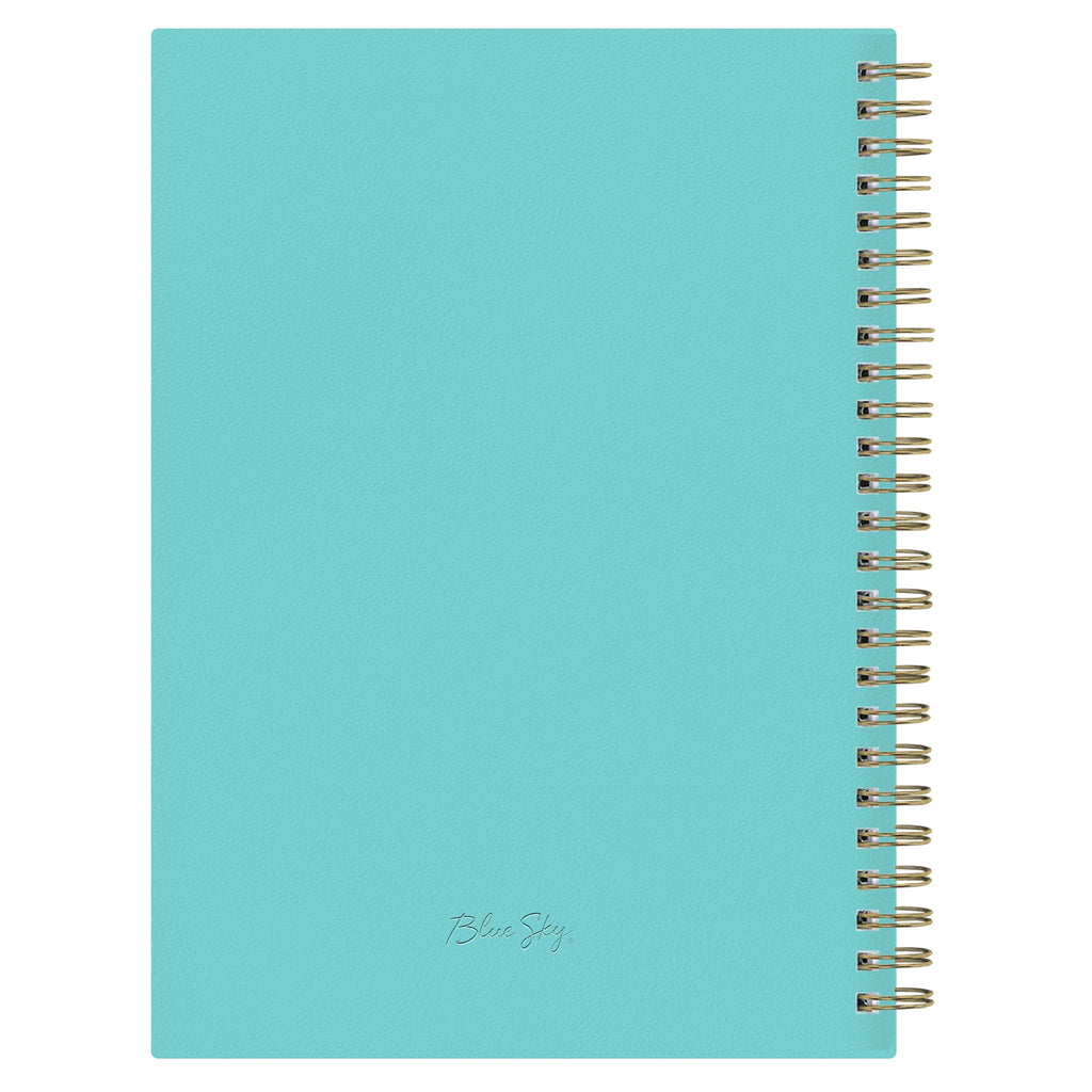 Notebook, 5.75x8.5, Good Vibes for Blue Sky, Dreams Aqua