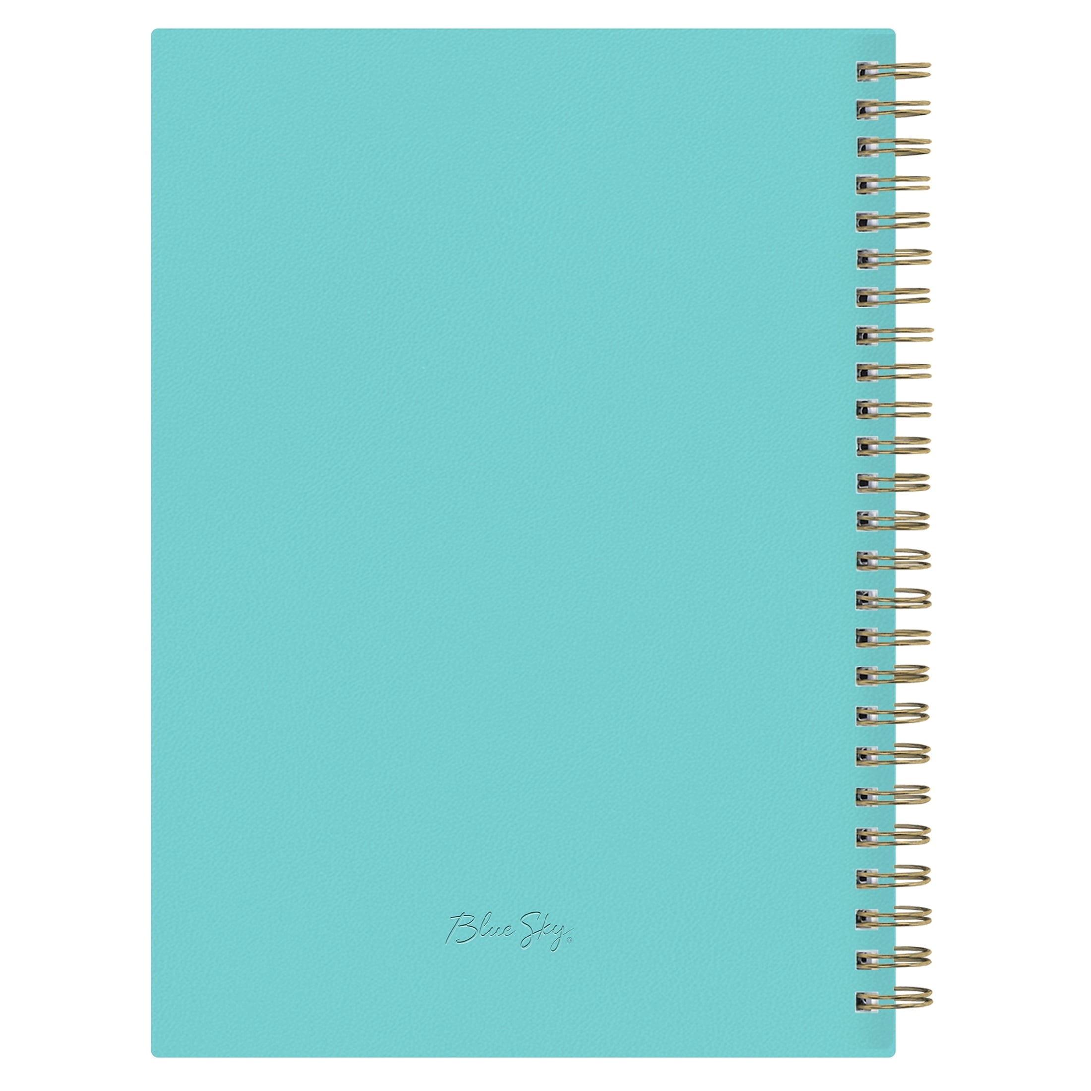 Notebook, 5.75x8.5, Good Vibes for Blue Sky, Dreams Aqua