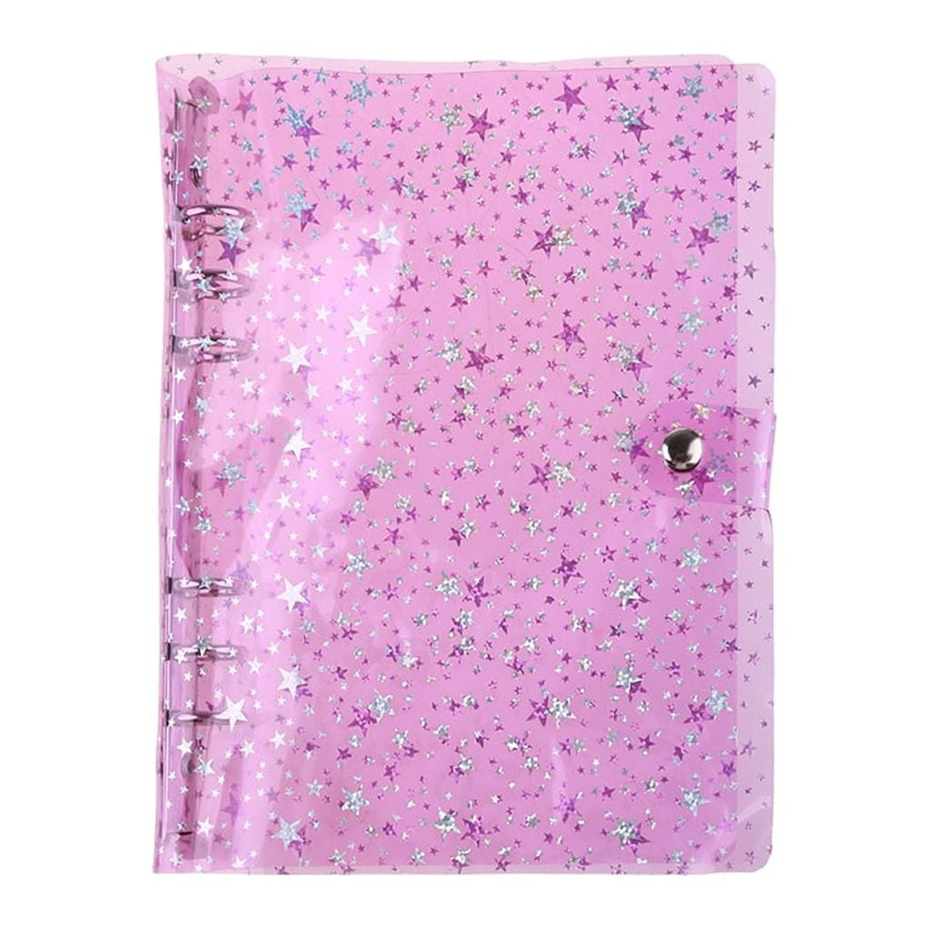 Milue A5 A6 Star Loose Leaf Binder Notebook Inner Core Cover Journal Planner Office Stationery Supplies